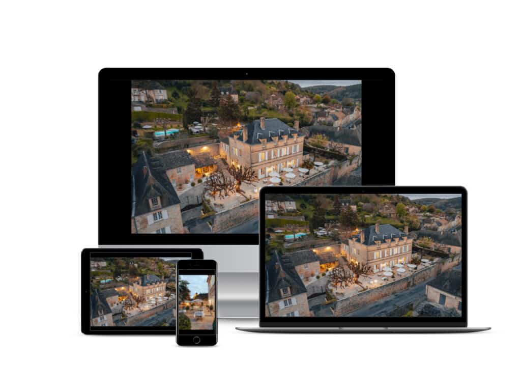 création site internet hotel 4 étoile en Dordogne