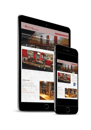 creation site de brasserie creation site web de restaurant à sarlat